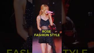 ROSE FASHION STYLE kpop blackpink babymonster aespa rose apt brunomars [upl. by Elva]