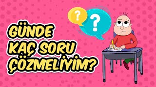 LGSye Hazırlanırken Günde Kaç Soru Çözmeliyim [upl. by Ashelman974]