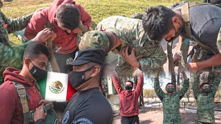 INTENTÉ hacer un DIA de ENTRENAMIENTO MILITAR en MÉXICO [upl. by Yraillih888]