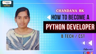 jspidershebbal WATCH NOW Meet BK Chandana OurNewest Python Developer [upl. by Bigg753]