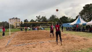 Finals of the Nairobi Beach Volleyball Tour MakutoJairo vs MellyKibet live [upl. by Milena]