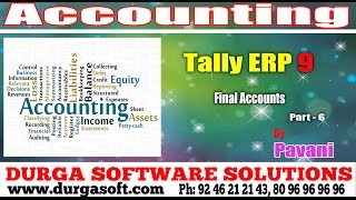 Accounting tutorialsonlinetrainingFinal Accounts Part6 by Pavani [upl. by Bernard686]