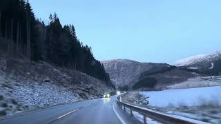 Stunning november 19’ roadtrip from Vadheim to Sande in sunnfjord norway Winther roads [upl. by Ohs157]