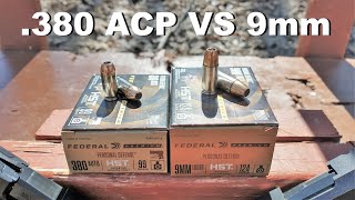 Could this Be THE 380 Round Federal HST 380 ACP VS 9mm [upl. by Keeler]