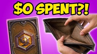 Hearthstone Reaching Legend with a F2P Deck Journey to UnGoro [upl. by Ianej]