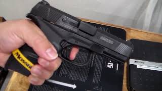 MOSSBERG MC2C PISTOL LEO TESTING [upl. by Nitsew]