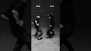 Mingi amp Yunho Emergency dance 😆 ateez yunho mingi [upl. by Sanfourd]