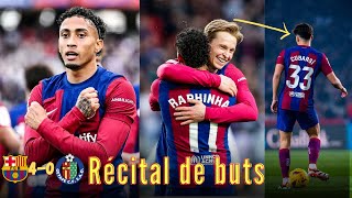 Fc BARCELONE vs Getafe 40 la liga 202324  Debrief  Raphinha buteur  De Jong XXL [upl. by Hayarahs]