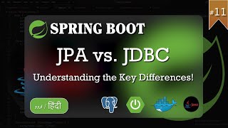 Choosing the Right Tool JPA vs JDBC in Java Development Spring Boot  IntelliJ Idea [upl. by Astrid911]