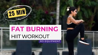 The Most Effective 25 MIN HIIT Home Workout Burn Fat Fast No Equipment  No RepeatBeginner [upl. by Nolita]