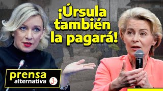 Zajárova le pegará donde más le duele [upl. by Obocaj]