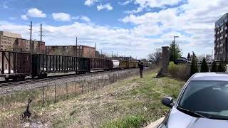 CP 237 with 7013 trailing at Streetsville April 21 2024 [upl. by Salome]