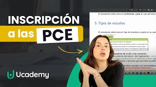 ¿Cómo inscribirme a las pruebas PCE  Paso a paso fácil [upl. by Angadreme944]