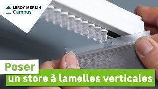 Comment poser un store à lamelles verticales [upl. by Cad317]