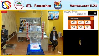 STL Pangasinan result today 3rd draw Live August 21 2024 [upl. by Adara]