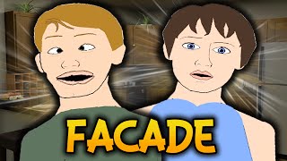 I BROKE THE GAME  Facade Funny Moments [upl. by Itnahs]