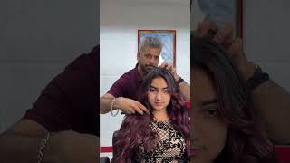 Amazing Balayage Hair Color Transformation Rehan Salmani  Salon 9t9 Jalandhar [upl. by Starlin]