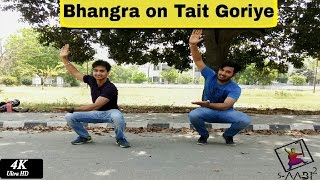 5aabi Square  Bhangra on Tait Goriye by AKay [upl. by Aneekas]