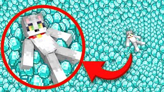 Minecraft PERO con 1000000 de DIAMANTES 💎🤯 [upl. by Tiffanie800]