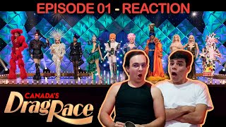 Canadas Drag Race  Season 4  Episode 01  BRAZIL REACTION [upl. by Ldnek]