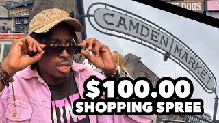 Camden Market 100 Shopping Spree What Can 100 Get In London [upl. by Clarise]