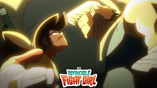 ACTUAL THOUGHT IN THE FIGHTING HECK YEAH  Invincible Fight Girl ep 3  Review [upl. by Rugen]