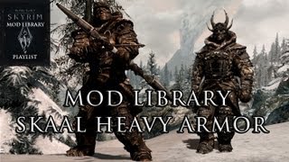 Skaal Heavy Armor  Skyrim Mod Library [upl. by Lief]