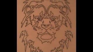 Stepcraft CNC Machine Carving A Lions Face Into MDF [upl. by Saito]