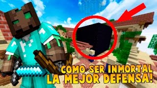 ERES INMORTAL LA MEJOR DEFENSA EN EGGWARS  Egg wars Minecraft [upl. by Nirrol]