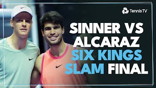 Jannik Sinner vs Carlos Alcaraz For The Six Kings Slam Title 🏆 Six Kings Slam Final Highlights [upl. by Abbi]