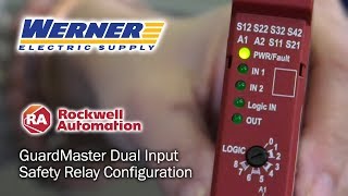 How To Configure A Guardmaster Safety Relay [upl. by Jason]