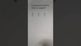 Comparing Fractions math [upl. by Alisander]