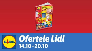 Ofertele saptamanii la Lidl • 14  20 Octombrie 2024 [upl. by Walliw586]