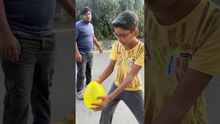 Patlo ka gubbara hawa main atak gaya😱❤️ funny short video🤣shorts funny comedy ytshorts [upl. by Nivla112]