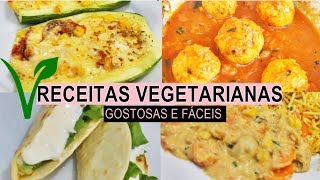 RECEITAS VEGETARIANAS OVOLACTO FÁCEIS ❤ By Larissa Mocellin [upl. by Yerfoeg]