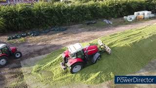 Chantier ensilage Maine et Loire 2023 [upl. by Leddy148]