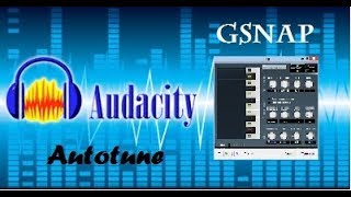 Автотюн Gsnap в Audacity [upl. by Cohbath323]