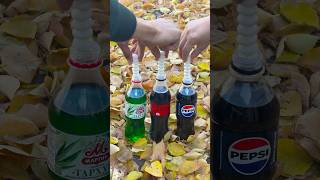 Cola vs Pepsi vs Tarhun the highest fountain 🔥😱 experiment cokevsmentos [upl. by Posner539]