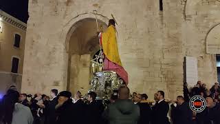 Apertura della Festa di San Nicola A BariBreve processione Timpanisti Militia Sancti Nicola 21223 [upl. by Ihteerp75]