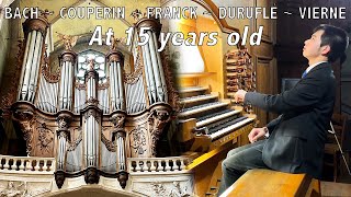 My 2nd Organ Recital at Dijon Cathedral [upl. by Ajnotal666]