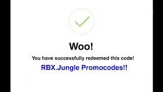 All 10 RBXJungle Promo Codes June 2022  Latest amp Working Rbxjungle Codes [upl. by Ynnod]