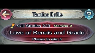 Feheroes  Tactics Drills  Love of Renais and Grado [upl. by Ahsillek]