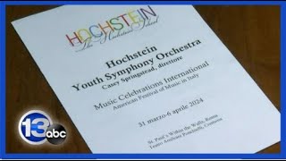 Hochstein Youth Symphony Orchestra performing in Italy [upl. by Gasperoni]