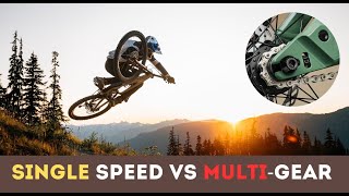 Motivational Ride Single Speed vs MultiGear Freeride [upl. by Oicinoid664]