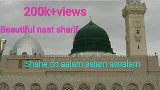 Shahe Do aalam Salam Assalam beautiful naat sharif by khadim danish islamic naat 😍😍 [upl. by Ken]