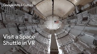 Inside Space SHUTTLE DISCOVERY 360  Google Arts amp Culture [upl. by Nirehtak141]