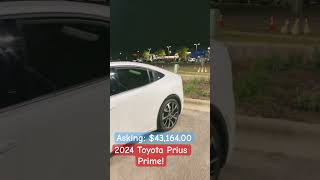 2024 Toyota Prius Prime  Wind Chill Pearl  Night [upl. by Jorgenson]