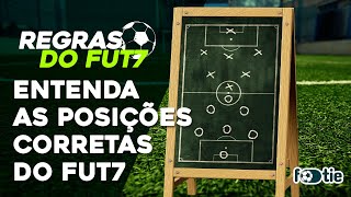 ➡️ ENTENDA AGORA AS POSIÇÕES CORRETAS DO FUT7 ⬅️ [upl. by Yt838]