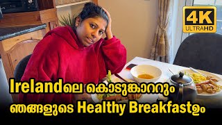 OUR NORMAL BREAKFAST ROUTINE AFTER STORM ISHA HIT IRELAND  IRELAND  Vlog 526 [upl. by Eibob]