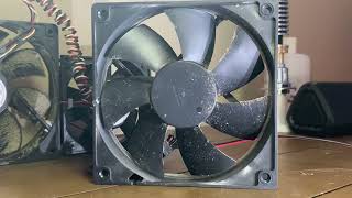 120mm Globe Fan S1202512M Power Supply Fan [upl. by Ayikal262]